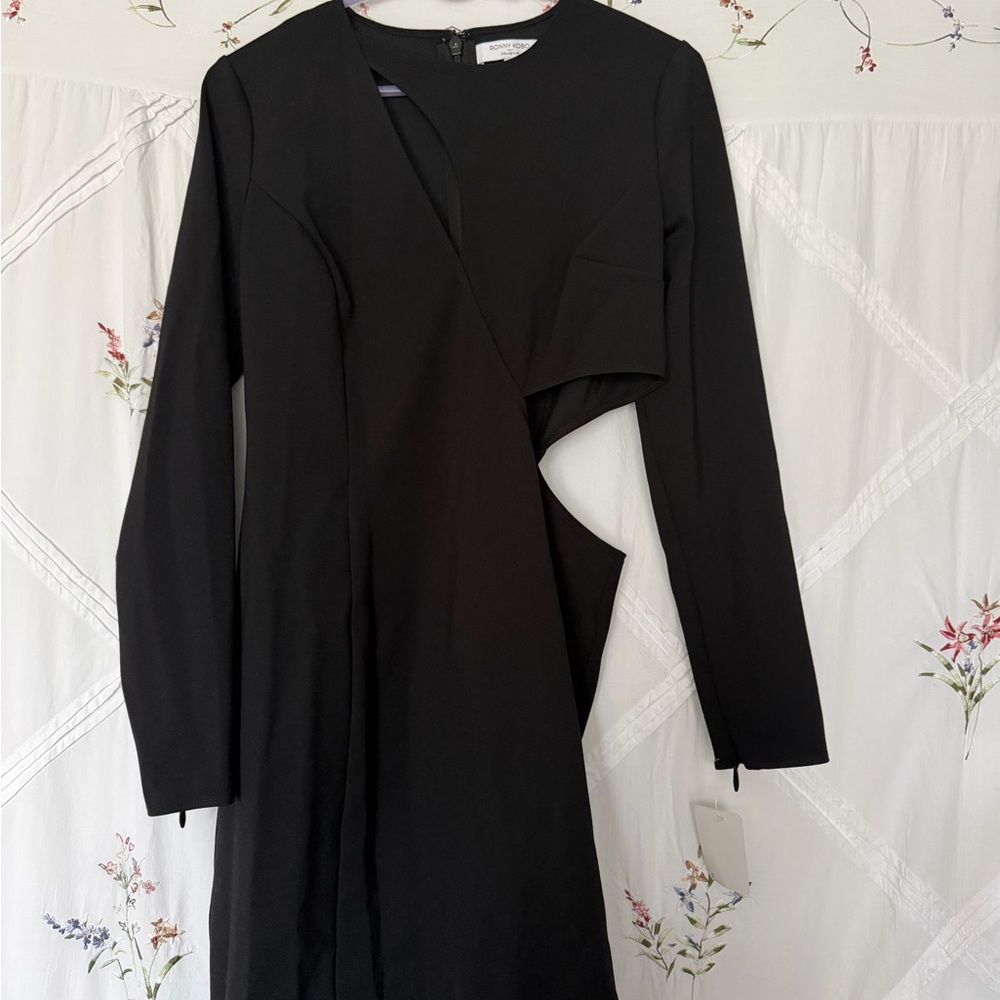 Ronny Kobo Collective Black Cut Out Long Sleeve Mini Dress Size 8
NWT - Picture 2 of 10